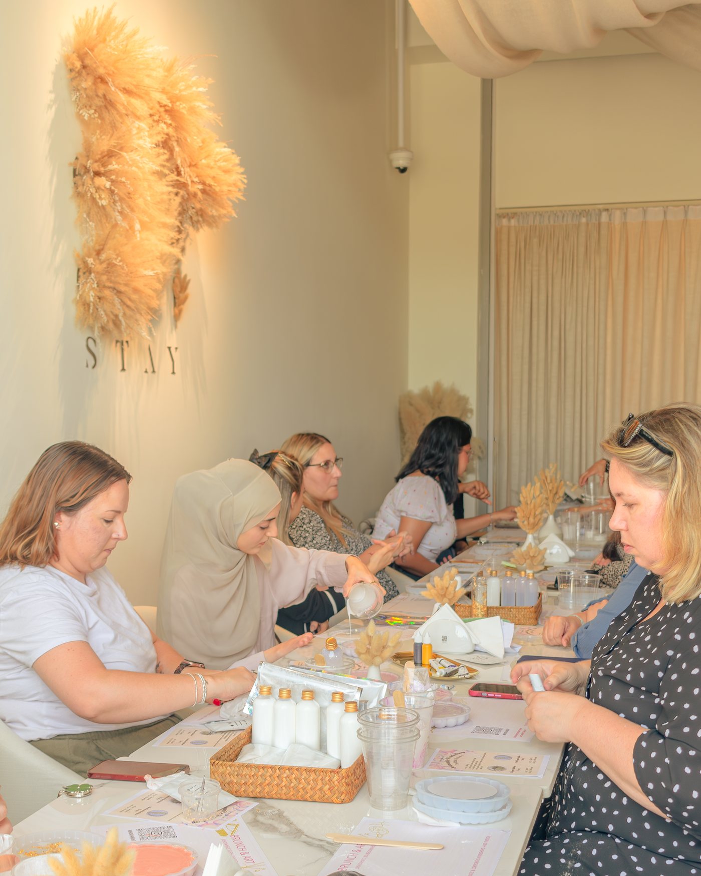 Brunch and art workshop at Stay